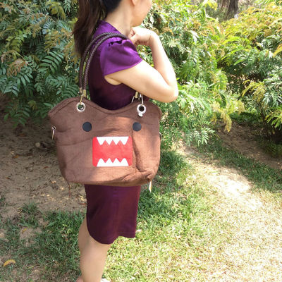 OEM कस्टम आलीशान बैग एकल कंधे Fasionable लड़कियों शराबी पशु Backpacks