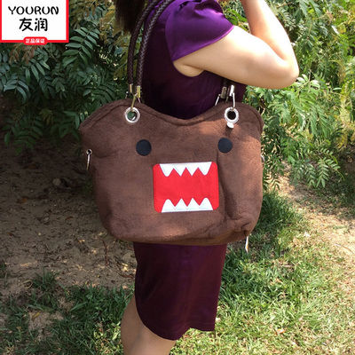 OEM कस्टम आलीशान बैग एकल कंधे Fasionable लड़कियों शराबी पशु Backpacks