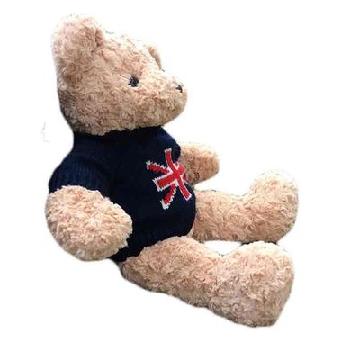 वार्मनेस प्यारा शीतल भरवां टेडी बियर अनुकूलित आलीशान Cuddly खिलौना