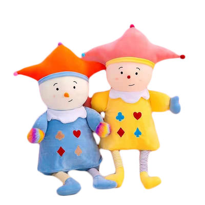 35 सेमी क्लाउश आलीशान गुड़िया आलीशान खिलौने सर्कस जोकर गुड़िया 100% पीपी कपास को शांत करें