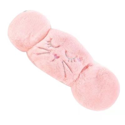 कान की थैली के साथ कार्टून आलीशान मुँह Earmuff