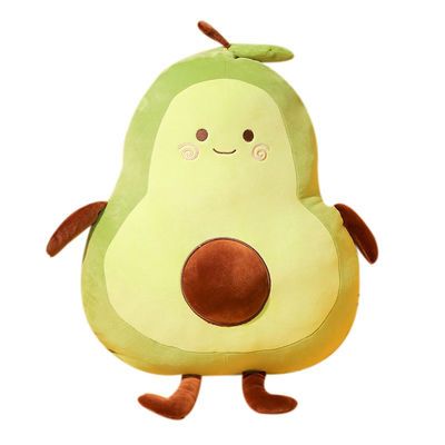 गृह सजावट पॉलीप्रोपाइलीन कपास भरा 45 सेमी एवोकैडो भरवां खिलौना