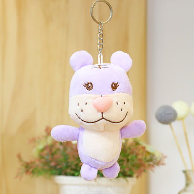 पीपी कॉटन फिलिंग 12cm कार्टून राशि टाइगर आलीशान खिलौना ODM