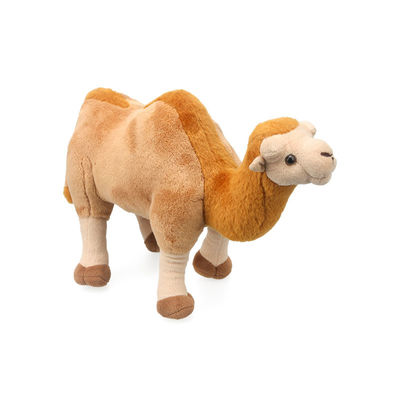 नई डिजाइन गुड़िया 35 सेमी प्यारा ऊंट आलीशान खिलौना OEM कस्टम लोगो सिमुलेशन